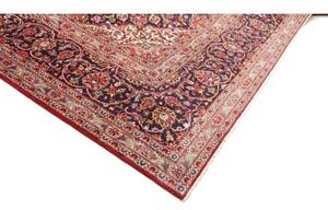 Tappeto Ardakan Medaglione Floreale Rosso Blu Scuro 300x452 Cm