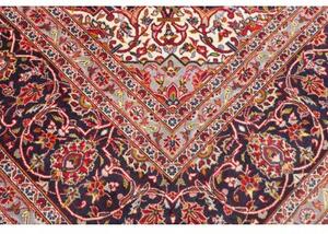 Tappeto Ardakan Medaglione Floreale Rosso Blu Scuro 300x452 Cm