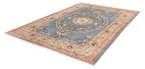 Tappeto Moud Medaglione Floreale Azzurro Beige 204x292 Cm