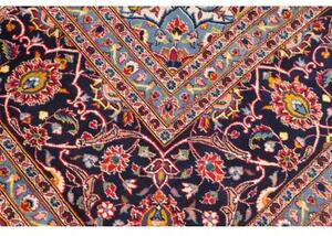 Tappeto Ardakan Medaglione Floreale Rosso Blu Scuro 300x425 Cm