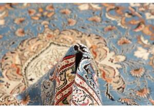 Tappeto Moud Medaglione Floreale Azzurro Beige 204x292 Cm