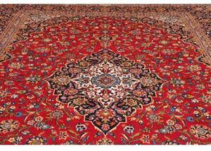 Tappeto Ardakan Medaglione Floreale Rosso Blu Scuro 300x425 Cm