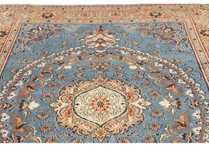 Tappeto Moud Medaglione Floreale Azzurro Beige 204x292 Cm