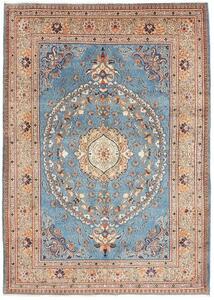Tappeto Moud Medaglione Floreale Azzurro Beige 204x292 Cm