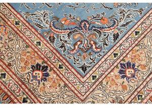 Tappeto Moud Medaglione Floreale Azzurro Beige 204x292 Cm