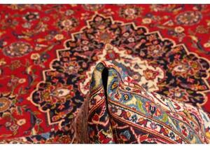 Tappeto Ardakan Medaglione Floreale Rosso Blu Scuro 276x407 Cm