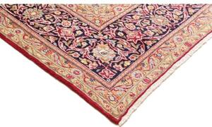 Tappeto Ardakan Medaglione Floreale Rosso Blu Scuro 273x387 Cm