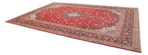 Tappeto Ardakan Medaglione Floreale Rosso Blu Scuro 276x407 Cm
