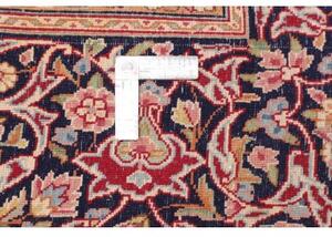 Tappeto Ardakan Medaglione Floreale Rosso Blu Scuro 273x387 Cm