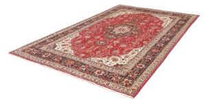 Tappeto Tabriz Stilizzato Rosso Blu Scuro 200x302 Cm