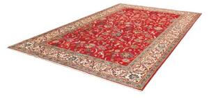 Tappeto Tabriz Figurativo Rosso Avorio 227x343 Cm