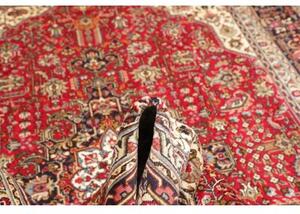 Tappeto Tabriz Stilizzato Rosso Blu Scuro 200x302 Cm