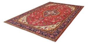Tappeto Tabriz Stilizzato Rosso Blu Scuro 205x303 Cm