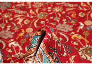 Tappeto Tabriz Figurativo Rosso Avorio 227x343 Cm