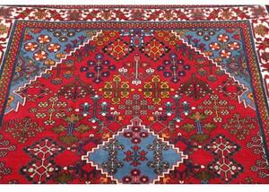 Tappeto Meymeh Stilizzato Rosso Azzurro 100x150 Cm