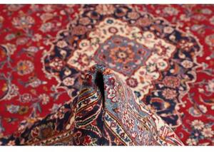 Tappeto Ardakan Medaglione Floreale Rosso Blu Scuro 265x403 Cm