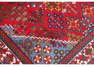 Tappeto Meymeh Stilizzato Rosso Azzurro 100x150 Cm