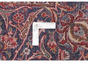 Tappeto Ardakan Medaglione Floreale Rosso Blu Scuro 265x403 Cm