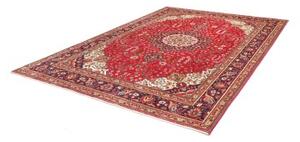 Tappeto Tabriz Medaglione Floreale Rosso Blu Scuro 230x328 Cm