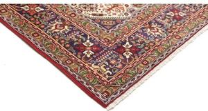 Tappeto Tabriz Stilizzato Rosso Blu Scuro 202x290 Cm