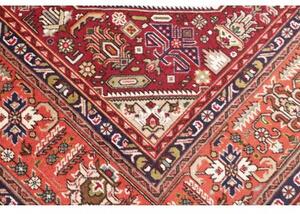 Tappeto Tabriz Stilizzato Avorio Rosso 252x346 Cm