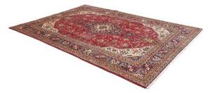 Tappeto Tabriz Stilizzato Rosso Blu Scuro 202x290 Cm