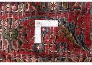 Tappeto Tabriz Medaglione Floreale Rosso Avorio 210x300 Cm