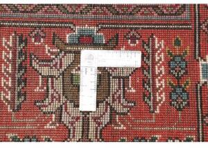 Tappeto Tabriz Stilizzato Avorio Rosso 252x346 Cm
