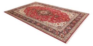 Tappeto Tabriz Stilizzato Rosso Blu Scuro 198x300 Cm