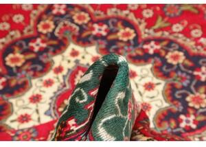Tappeto Tabriz Medaglione Floreale Rosso Avorio 210x300 Cm