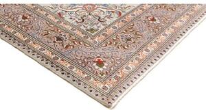 Tappeto Moud Medaglione Floreale Verde Chiarissimo Marrone Ruggine 202x308 Cm