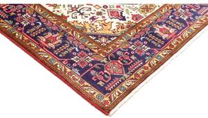 Tappeto Tabriz Stilizzato Rosso Blu Scuro 202x300 Cm