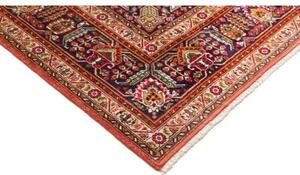 Tappeto Tabriz Stilizzato Rosso Ruggine Blu Scuro 237x348 Cm