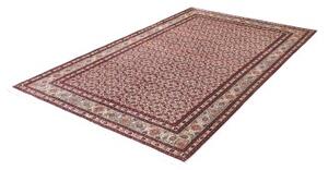 Tappeto Moud Stilizzato Rosso Scuro Avorio 153x245 Cm