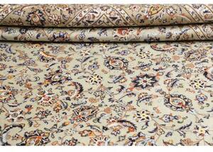 Tappeto Kashan Floreale Avorio Beige 277x380 Cm
