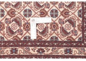 Tappeto Moud Stilizzato Rosso Scuro Avorio 153x245 Cm
