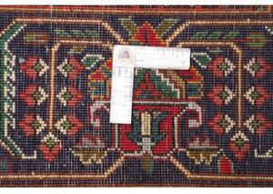 Tappeto Tabriz Stilizzato Rosso Ruggine Blu Scuro 237x348 Cm