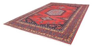 Tappeto Wiss Stilizzato Rosso Blu Scuro 280x380 Cm