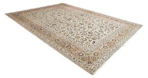 Tappeto Kashan Floreale Avorio Beige 277x380 Cm