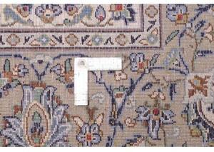 Tappeto Kashan Floreale Avorio Blu 273x378 Cm