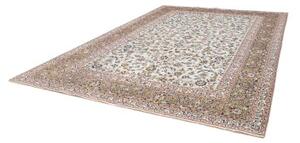 Tappeto Kashan Floreale Avorio Blu Indaco 300x428 Cm