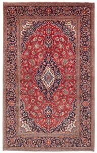 Tappeto Ardakan Medaglione Floreale Rosso Blu Scuro 195x317 Cm