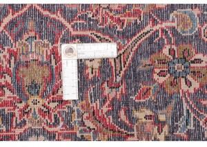 Tappeto Ardakan Medaglione Floreale Rosso Blu Scuro 195x317 Cm