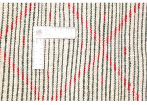 Tappeto Gabbeh Fine Geometrico Verde Petrolio Rosso 153x204 Cm
