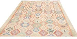 Tappeto Kilim Geometrico Multicolore 211x300 Cm