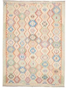 Tappeto Kilim Geometrico Multicolore 211x300 Cm