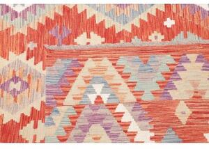 Tappeto Kilim Geometrico Ruggine Beige 209x290 Cm