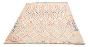 Tappeto Kilim Geometrico Avorio Corallo 150x202 Cm