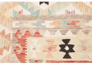 Tappeto Kilim Geometrico Beigio Multicolore 260x348 Cm