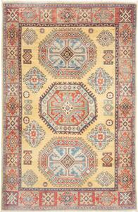 Tappeto Kazak Washed Stilizzato Becco Di Oca Rosso Mattone 97x150 Cm